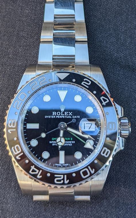 Rolex GMT Master II 116710LN Noob V11 out in the real world